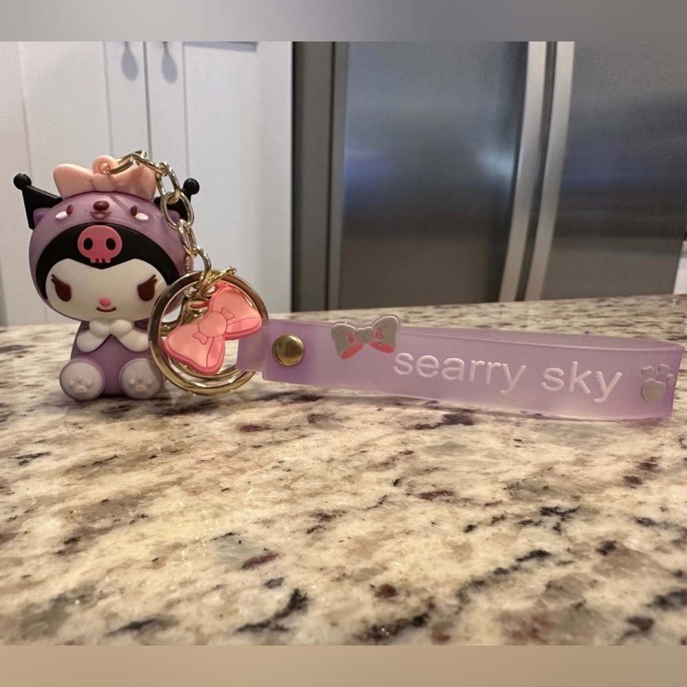 Kuromi Keychain